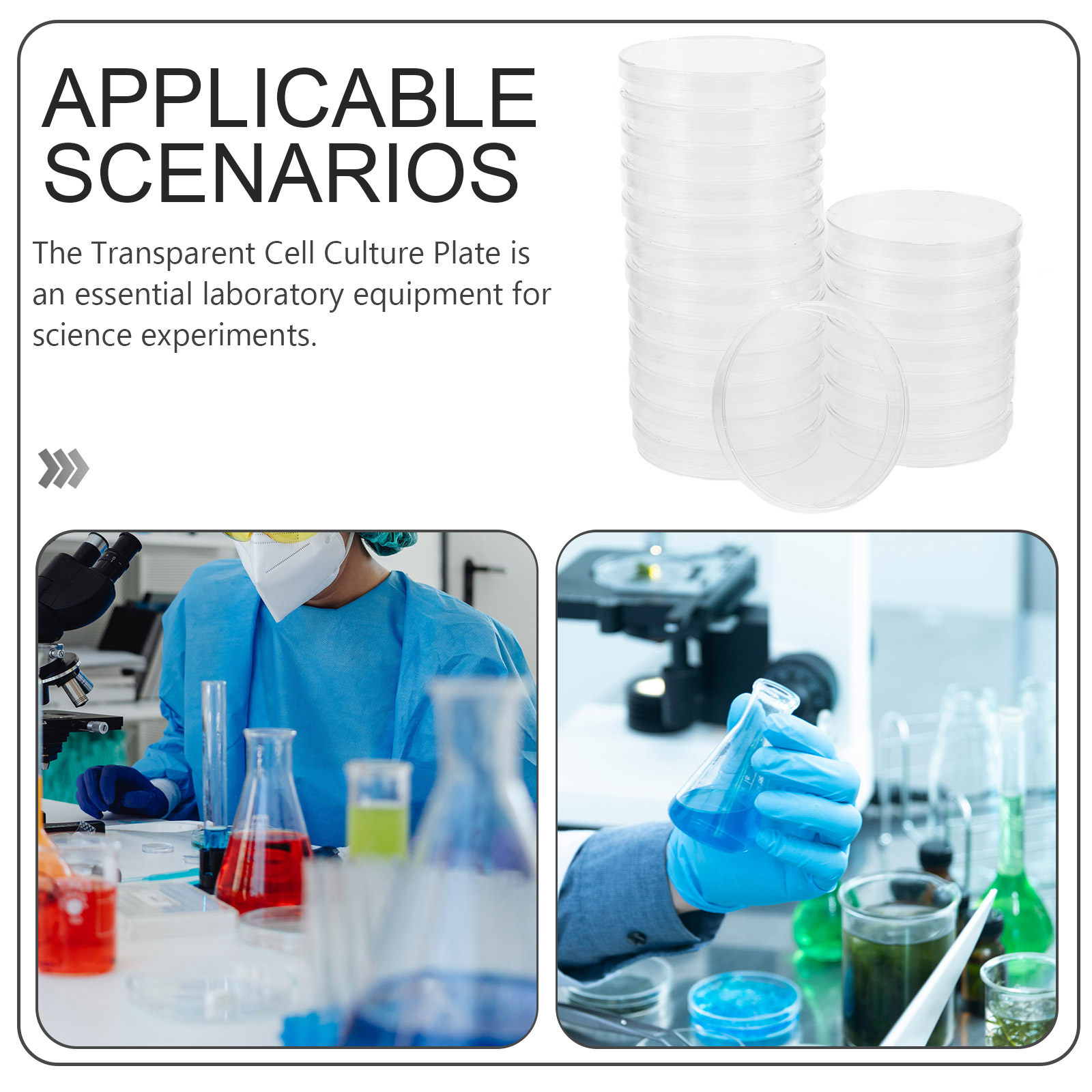 20 Placas de Petri Estériles C - Agar Tissue Culture reseña y precio